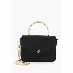 Dune London Black Brooker Metal Handle Mini Bag 13 Dune London Black Brooker Metal Handle Mini Bag -Dune London Sales unnamed file 4273