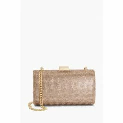 Dune London Pink Bryannies Hot Fix Embellished Bag