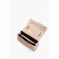 Alternative view of Dune London Pink Duchess B Diamante Quilt Shoulder Bag
