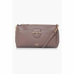 Dune London Grey Darlena Cross-Body Bag