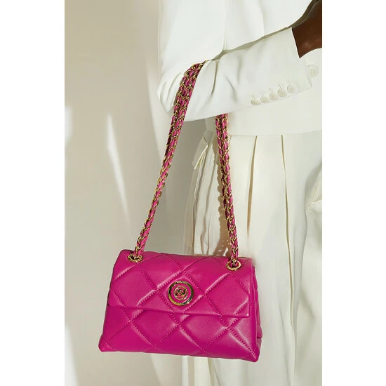 Dune London Pink Duchess R Medium Leather Top Handle Bag 8 Dune London Pink Duchess R Medium Leather Top Handle Bag - Image 6