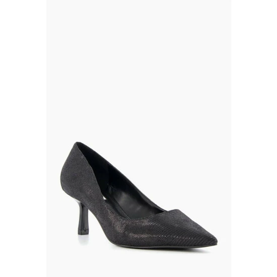 Dune London Black Anastasia Hatton Full Court Shoes 4 Dune London Black Anastasia Hatton Full Court Shoes - Image 2