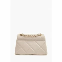 Alternative view of Dune London Natural Duchess Medium Leather Quilt Bag
