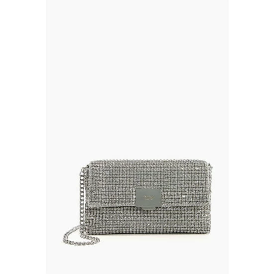 Dune London Gold Metalic Evanders Square Lock Diamante Bag 3 Dune London Gold Metalic Evanders Square Lock Diamante Bag