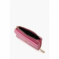 Alternative view of Dune London Pink Stanton Card Holder Lanyard Bag