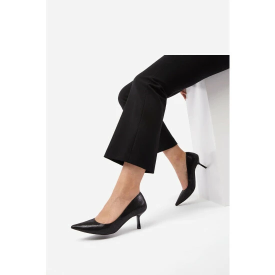 Dune London Black Anastasia Hatton Full Court Shoes 7 Dune London Black Anastasia Hatton Full Court Shoes - Image 5