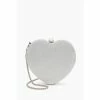 Dune London Silver Metalic Endearing Heart Shaped Clutch Bag -Dune London Sales unnamed file 4362