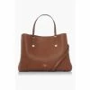 Dune London Tan Brown Dorrie Logo Hardware Tote Bag -Dune London Sales unnamed file 4370