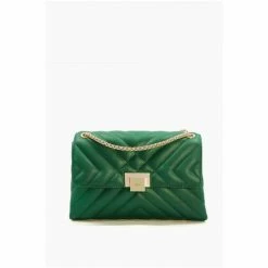 Dune London Green Dorchester Small Quilted Shoulder Bag -Dune London Sales unnamed file 4387