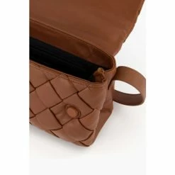 Dune London Brown Dempsy Small Woven Cross-Body Bag -Dune London Sales unnamed file 4400