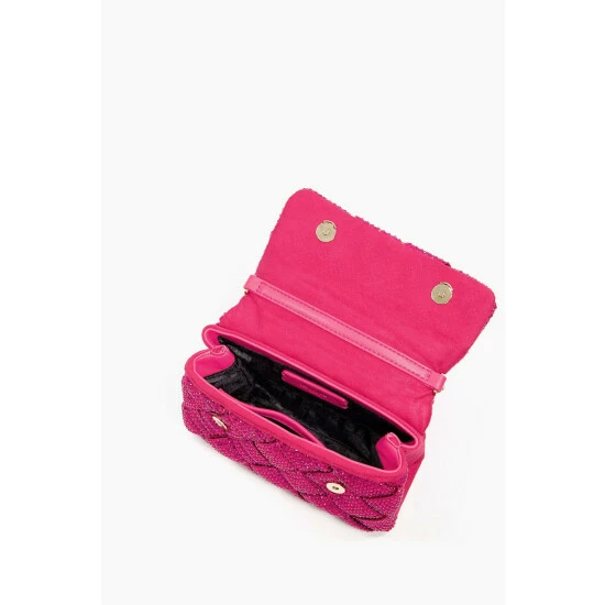 Dune London Mini Pink Dinidempsy Embellished Shoulder Bag 4 Dune London Mini Pink Dinidempsy Embellished Shoulder Bag - Image 2