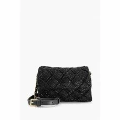 Dune London Dinidempsy Mini Embellished Black Shoulder Bag