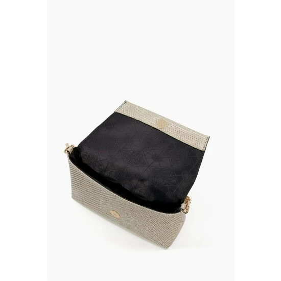 Dune London Silver Ballroom Chain Clutch Bag 4 Dune London Silver Ballroom Chain Clutch Bag - Image 2