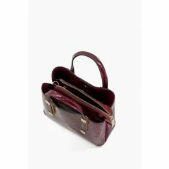 Alternative view of Dune London Purple Dinkydorrie Unlined Mini Tote Bag