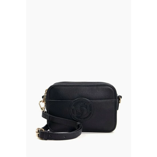 Dune London Black Small Dali Logo X Body Bag 3 Dune London Black Small Dali Logo X Body Bag