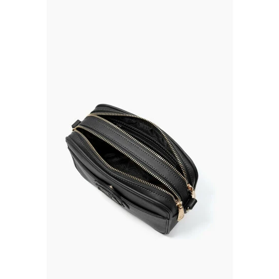 Dune London Black Small Dali Logo X Body Bag 5 Dune London Black Small Dali Logo X Body Bag - Image 3