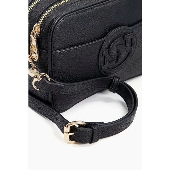Dune London Black Small Dali Logo X Body Bag 6 Dune London Black Small Dali Logo X Body Bag - Image 4