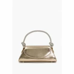 Dune London Natural Brynley Diamante Tubular Hand Bag