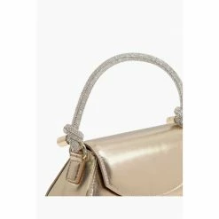 Dune London Natural Brynley Diamante Tubular Hand Bag -Dune London Sales unnamed file 4439