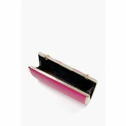 Alternative view of Dune London Pink Blaike Hard-Case Clutch Bag
