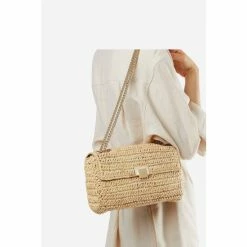 Dune London Small Natural Dorchesters Raffia Shoulder Bag -Dune London Sales unnamed file 4456