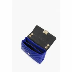 Alternative view of Dune London Small Blue Dorchester Quilted Shoulder Bag
