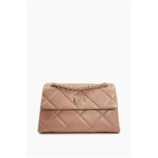 Dune London Pink Duchess Large Leather Quilt Bag 7 Dune London Pink Duchess Large Leather Quilt Bag - Image 5