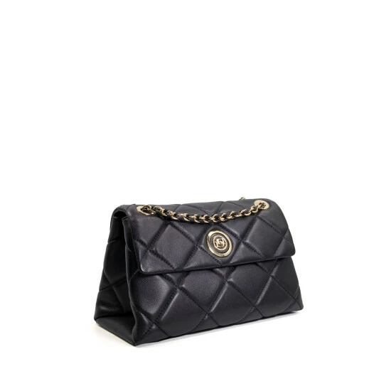 Dune London Duchess Black Large Leather Quilt Bag 5 Dune London Duchess Black Large Leather Quilt Bag - Image 3