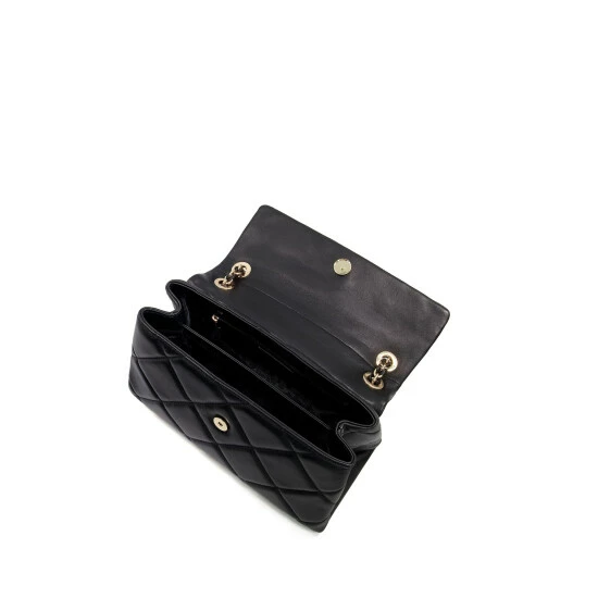 Dune London Duchess Black Large Leather Quilt Bag 6 Dune London Duchess Black Large Leather Quilt Bag - Image 4