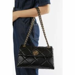 Dune London Duchess Black Large Leather Quilt Bag 12 Dune London Duchess Black Large Leather Quilt Bag -Dune London Sales unnamed file 4481