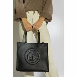 Dune London Dexter Large Monogram Black Bag -Dune London Sales unnamed file 4494
