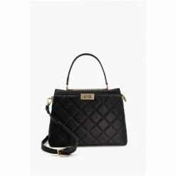 Dune London Large Dates Black Quilted Top Han Bag -Dune London Sales unnamed file 4508