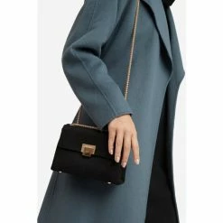 Dune London Black Bondi Mini Raffia Shoulder Bag -Dune London Sales unnamed file 4512
