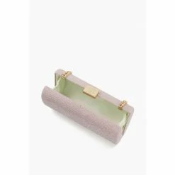 Alternative view of Dune London Silver Bestelle Box Clutch Bag