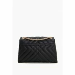 Alternative view of Dune London Dorchester Small Quilted Black Shoulder Bag