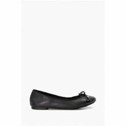 Dune London Hartlyn Black Ballerina Shoes -Dune London Sales unnamed file 453