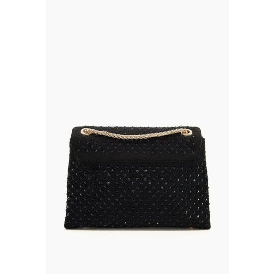 Dune London Eberra Small Hotfix Black Soulder Bag 4 Dune London Eberra Small Hotfix Black Soulder Bag - Image 2