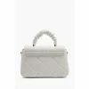 Dune London Duchess White R Medium Leather Top Handle Bag -Dune London Sales unnamed file 4546