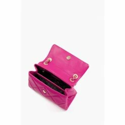 Alternative view of Dune London Pink Duchess Medium Leather Quilt