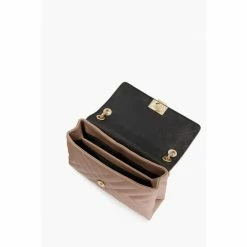 Alternative view of Dune London Purple Dorchester Small Quilted Shoulder Bag