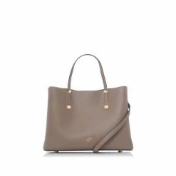 Dune London Grey Dorrie Logo Hardware Tote Bag -Dune London Sales unnamed file 4561
