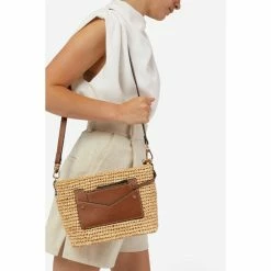 Dune London Natural Davenporte Small Raffia Cross-Body Bag -Dune London Sales unnamed file 4571