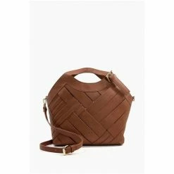 Dune London Division Large Woven Artisan Brown Bag -Dune London Sales unnamed file 4580