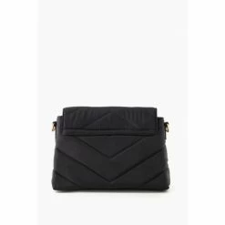 Alternative view of Dune London Small Dommy Quilted Black Cross-Body Bag