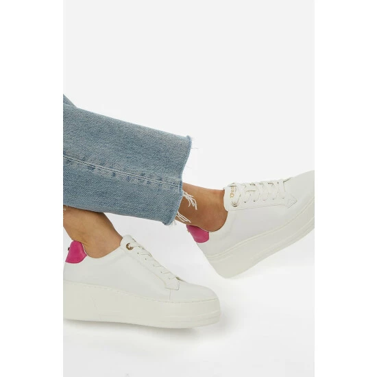 Dune London Pink Episode Flatform Sole Trainers 7 Dune London Pink Episode Flatform Sole Trainers - Image 5