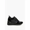 Dune London Eilin Black Zip Detail Wedge Trainers 1 Dune London Eilin Black Zip Detail Wedge Trainers -Dune London Sales unnamed file 4620