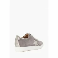 Dune London Grey Eddris Cutout Star Trainers 4 Dune London Grey Eddris Cutout Star Trainers -Dune London Sales unnamed file 4645