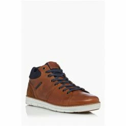 Dune London Brown Stakes High Top Trainers -Dune London Sales unnamed file 4653