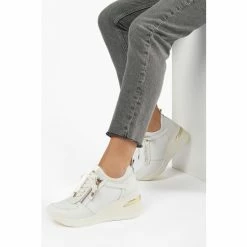 Dune London White Eilin Zip Detail Wedge Trainers 7 Dune London White Eilin Zip Detail Wedge Trainers -Dune London Sales unnamed file 4659