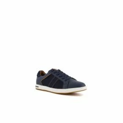 Dune London Blue True Stripe Panel Trainers 4 Dune London Blue True Stripe Panel Trainers -Dune London Sales unnamed file 4663